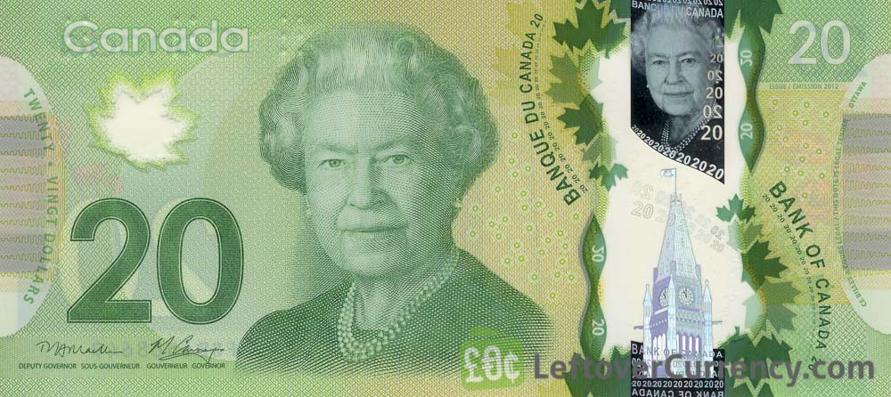 20 Canadian Dollars banknote (Frontier Series) - Exchange yours today